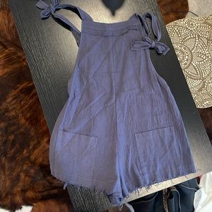 SHEIN size Small gray cloth overalls/romper